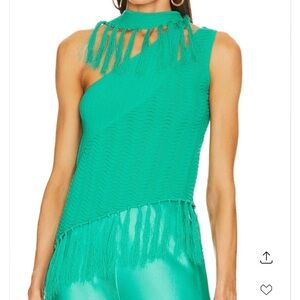 Cult Gaia Lyra Knit Top Erba